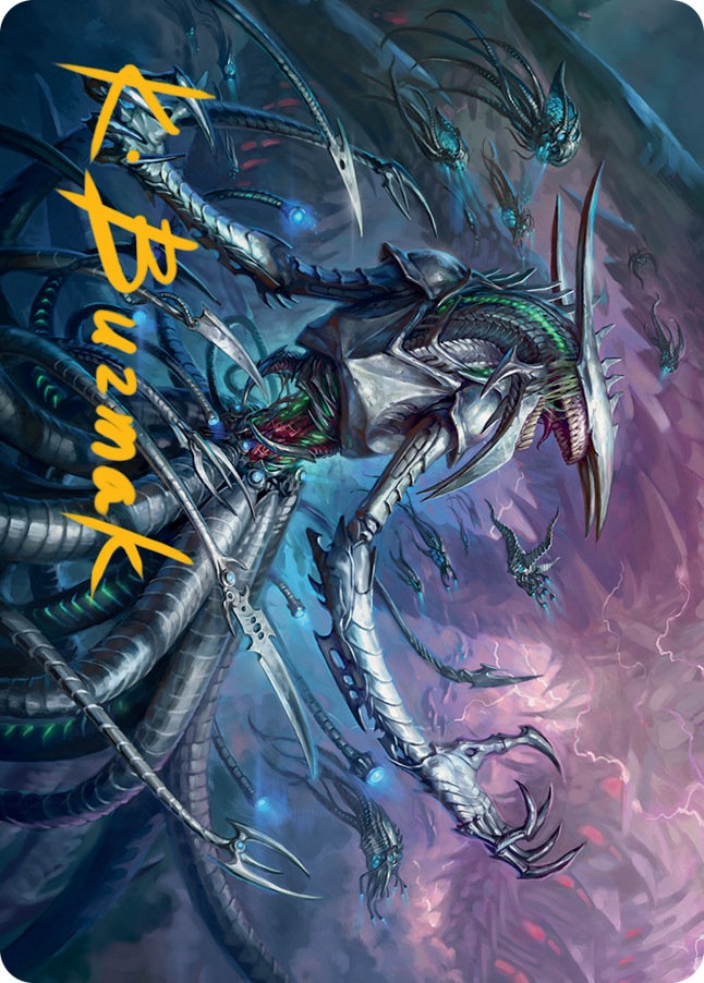 Jin-Gitaxias Art Card (Gold-Stamped Signature) [March of the Machine Art Series] | Gate City Games LLC