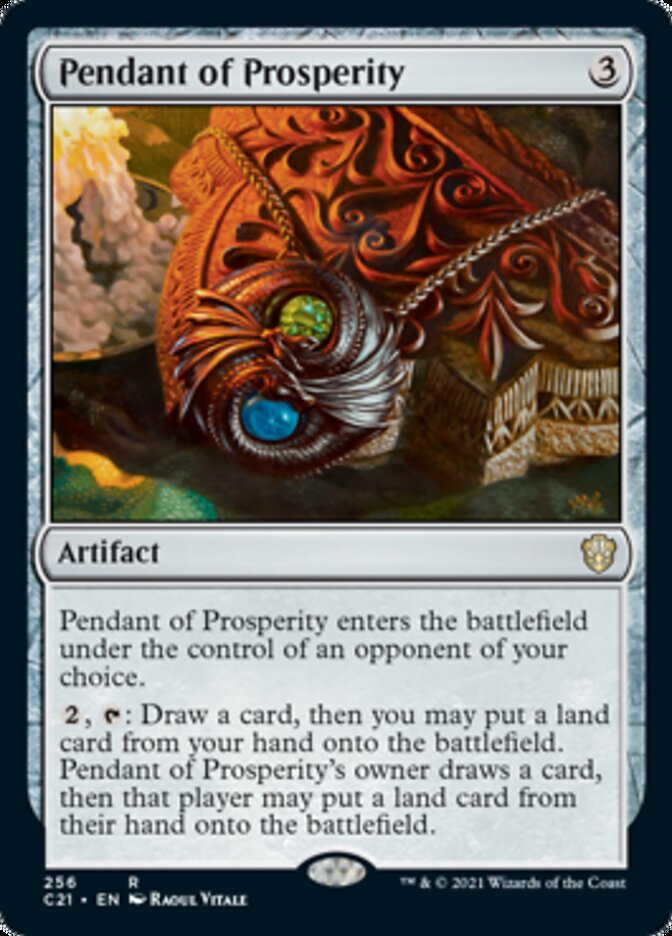 Pendant of Prosperity [Commander 2021] | Gate City Games LLC