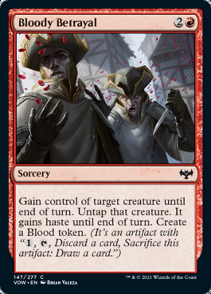 Bloody Betrayal [Innistrad: Crimson Vow] | Gate City Games LLC