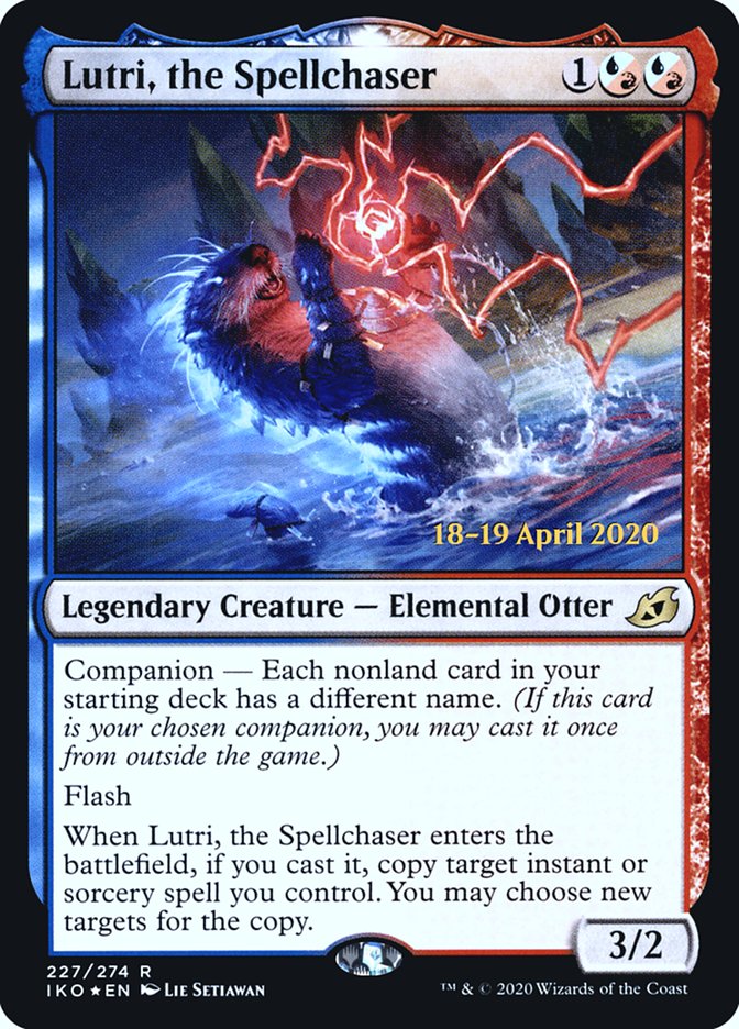 Lutri, the Spellchaser  [Ikoria: Lair of Behemoths Prerelease Promos] | Gate City Games LLC