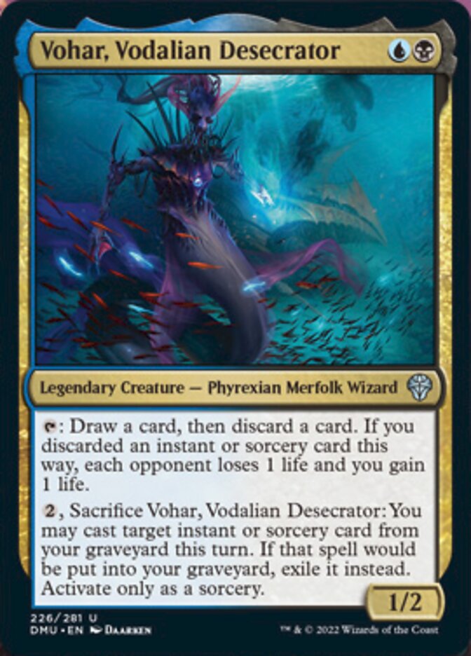 Vohar, Vodalian Desecrator [Dominaria United] | Gate City Games LLC