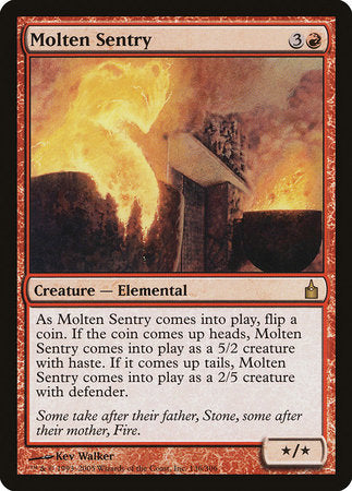 Molten Sentry [Ravnica: City of Guilds] | Gate City Games LLC