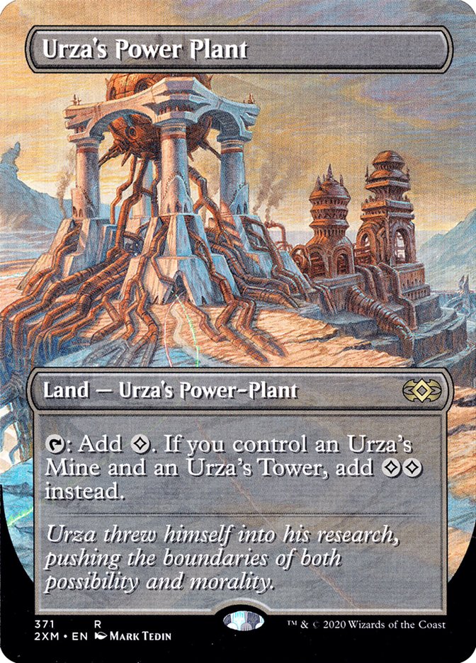 Urza's Power Plant (Borderless) [Double Masters] | Gate City Games LLC