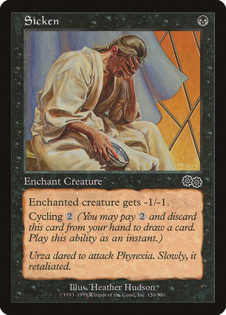Sicken [Urza's Saga] | Gate City Games LLC