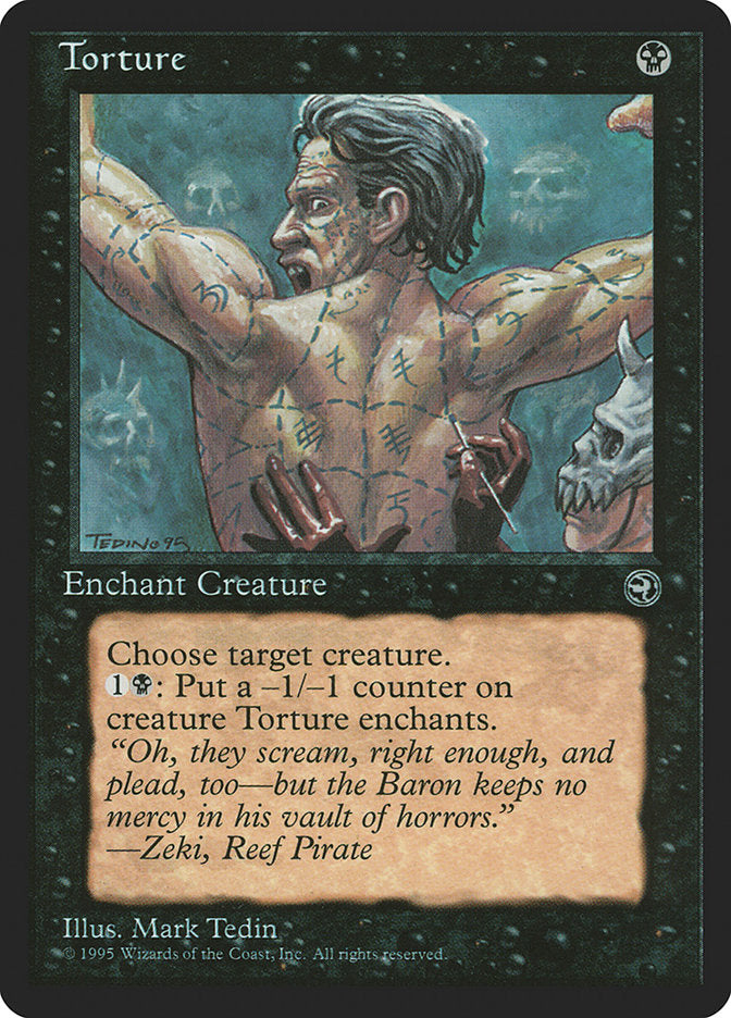 Torture (Zeki Flavor Text) [Homelands] | Gate City Games LLC
