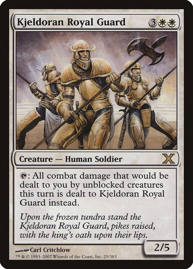 Kjeldoran Royal Guard [Tenth Edition] | Gate City Games LLC
