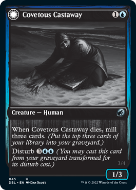 Covetous Castaway // Ghostly Castigator [Innistrad: Double Feature] | Gate City Games LLC