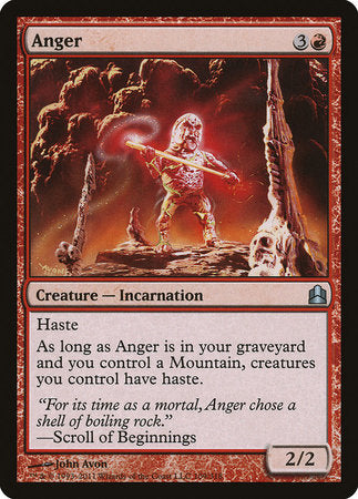 Anger [Commander 2011] | Gate City Games LLC