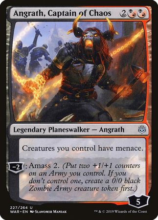 Angrath, Captain of Chaos [War of the Spark] | Gate City Games LLC