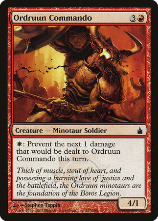 Ordruun Commando [Ravnica: City of Guilds] | Gate City Games LLC