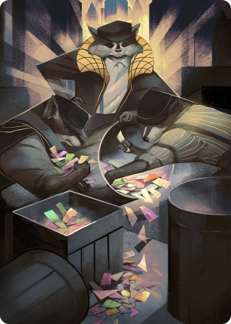 Masked Bandits Art Card [Streets of New Capenna Art Series] | Gate City Games LLC