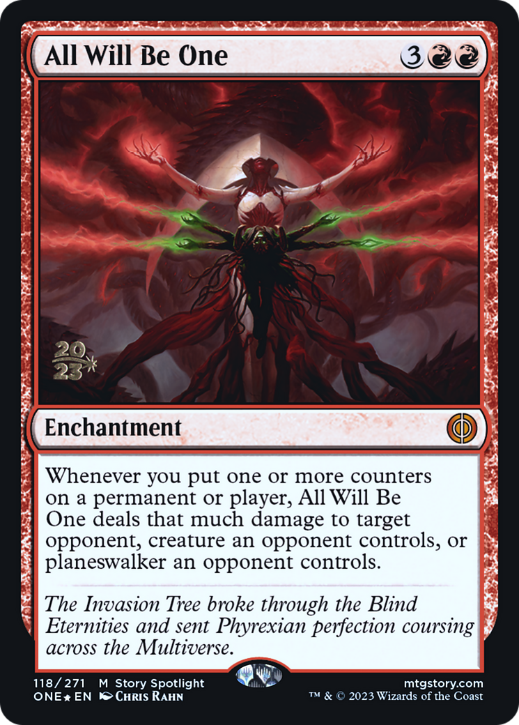 All Will Be One [Phyrexia: All Will Be One Prerelease Promos] | Gate City Games LLC