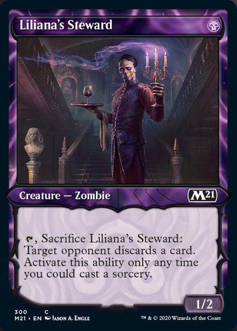 Liliana's Steward (Showcase) [Core Set 2021] | Gate City Games LLC