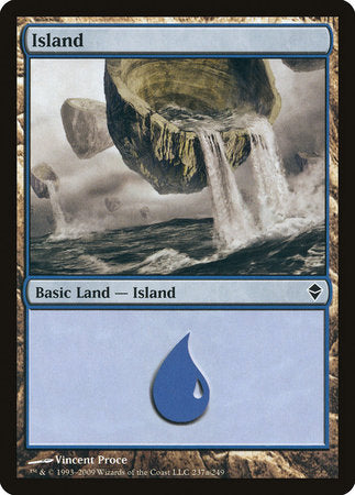 Island (237a) [Zendikar] | Gate City Games LLC