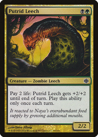 Putrid Leech [Alara Reborn] | Gate City Games LLC