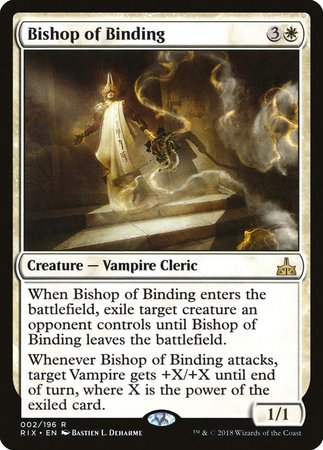 Bishop of Binding [Rivals of Ixalan] | Gate City Games LLC