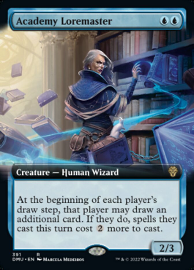 Academy Loremaster (Extended Art) [Dominaria United] | Gate City Games LLC