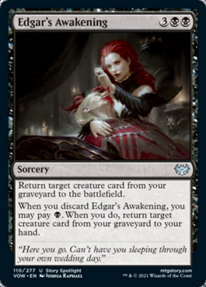 Edgar's Awakening [Innistrad: Crimson Vow] | Gate City Games LLC