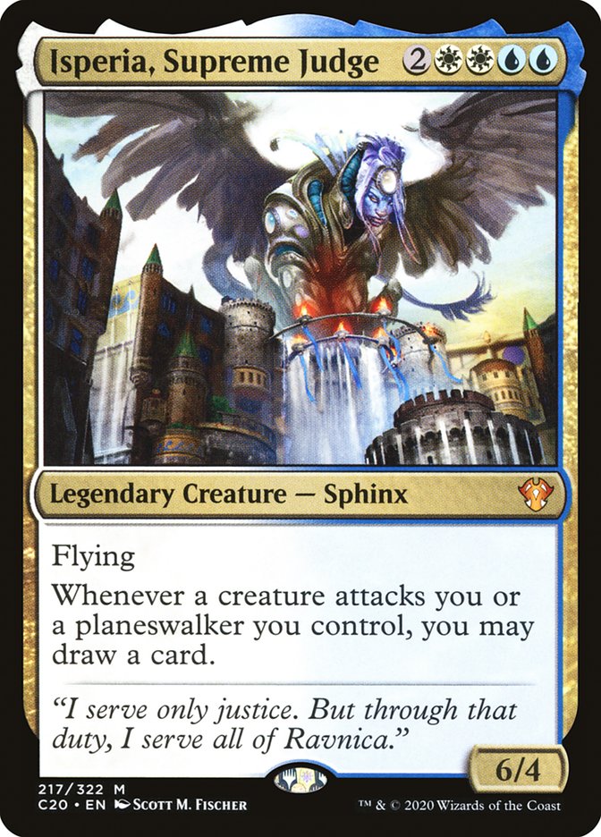 Isperia, Supreme Judge [Commander 2020] | Gate City Games LLC