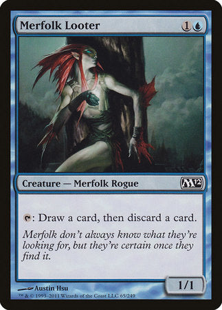 Merfolk Looter [Magic 2012] | Gate City Games LLC