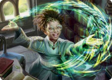 Eureka Moment Art Card [Strixhaven: School of Mages Art Series] | Gate City Games LLC