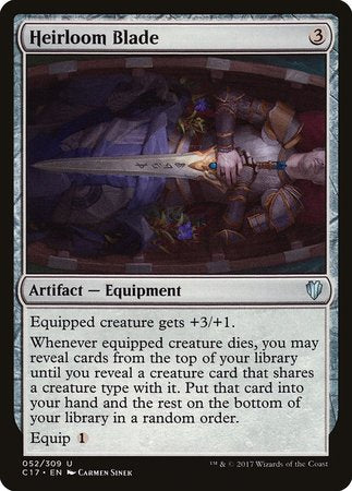 Heirloom Blade [Commander 2017] | Gate City Games LLC