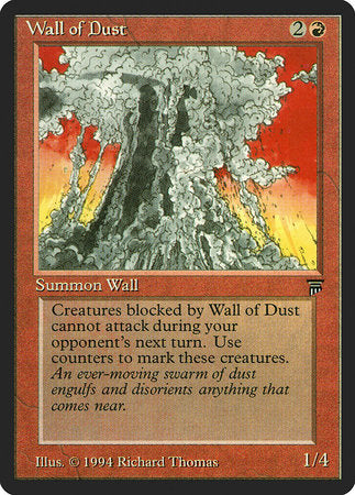 Wall of Dust [Legends] | Gate City Games LLC