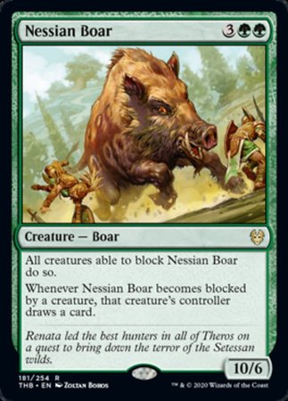 Nessian Boar [Theros Beyond Death] | Gate City Games LLC