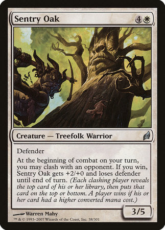 Sentry Oak [Lorwyn] | Gate City Games LLC