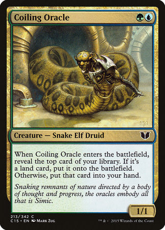 Coiling Oracle [Commander 2015] | Gate City Games LLC