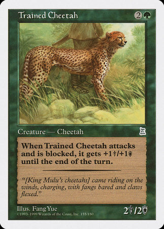 Trained Cheetah [Portal Three Kingdoms] | Gate City Games LLC