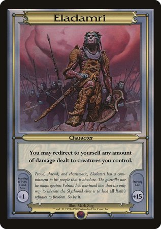 Eladamri (Oversize) [Vanguard Series] | Gate City Games LLC