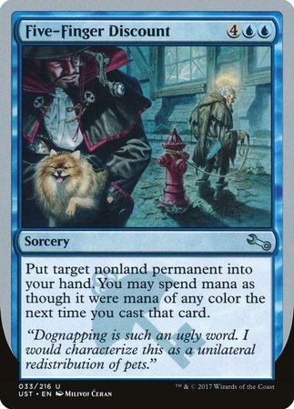 Five-Finger Discount [Unstable] | Gate City Games LLC