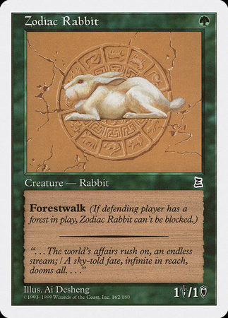 Zodiac Rabbit [Portal Three Kingdoms] | Gate City Games LLC