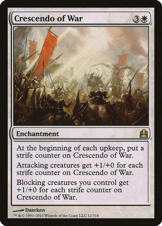 Crescendo of War [Commander 2011] | Gate City Games LLC