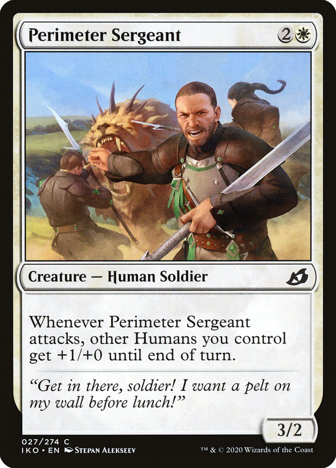 Perimeter Sergeant [Ikoria: Lair of Behemoths] | Gate City Games LLC