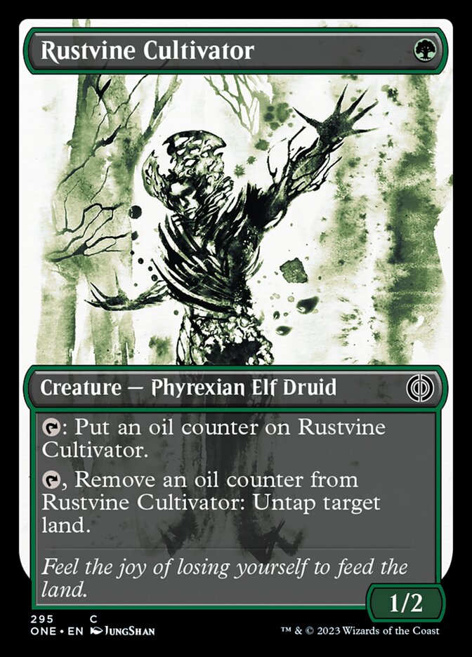 Rustvine Cultivator (Showcase Ichor) [Phyrexia: All Will Be One] | Gate City Games LLC