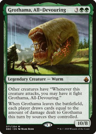 Grothama, All-Devouring [Battlebond] | Gate City Games LLC