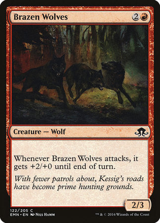 Brazen Wolves [Eldritch Moon] | Gate City Games LLC