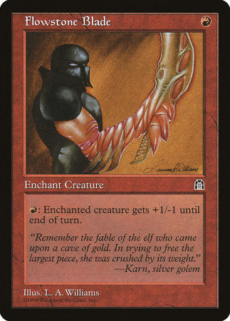 Flowstone Blade [Stronghold] | Gate City Games LLC