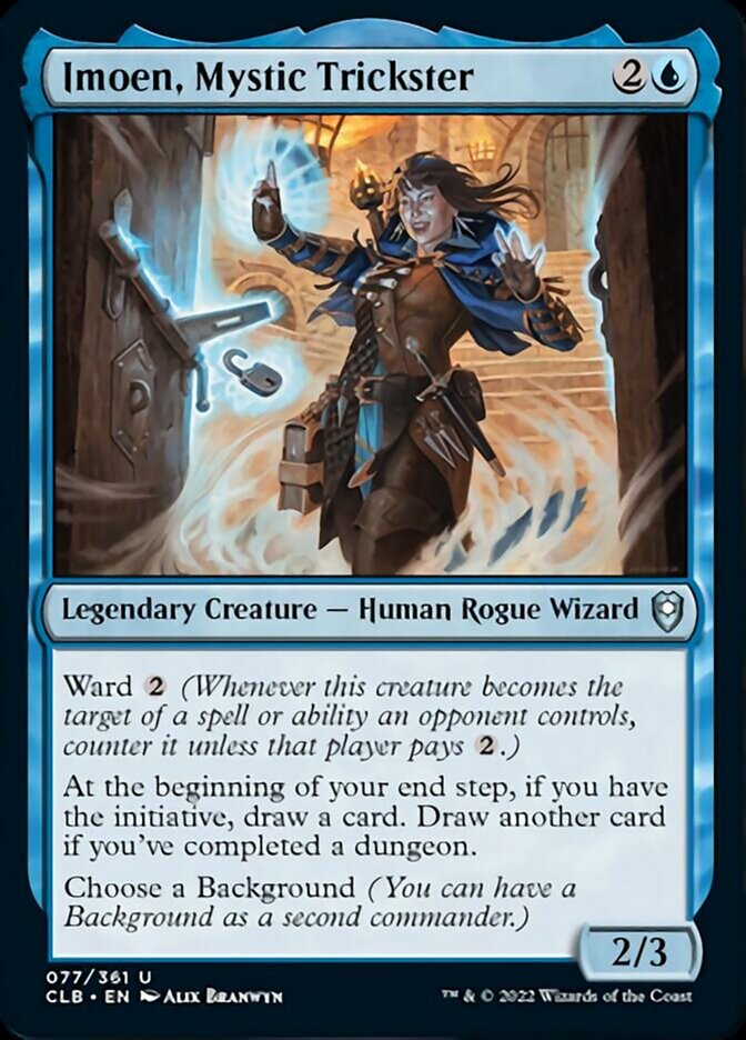 Imoen, Mystic Trickster [Commander Legends: Battle for Baldur's Gate] | Gate City Games LLC