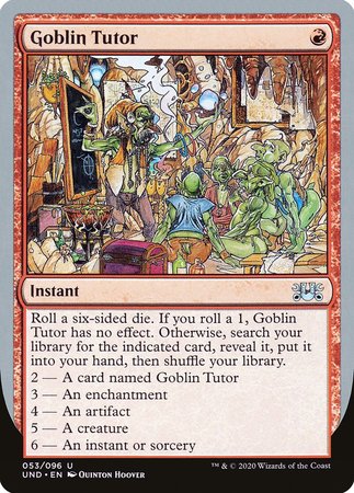 Goblin Tutor [Unsanctioned] | Gate City Games LLC