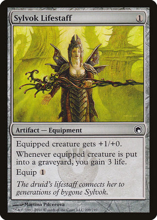 Sylvok Lifestaff [Scars of Mirrodin] | Gate City Games LLC