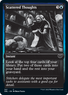 Scattered Thoughts [Innistrad: Double Feature] | Gate City Games LLC