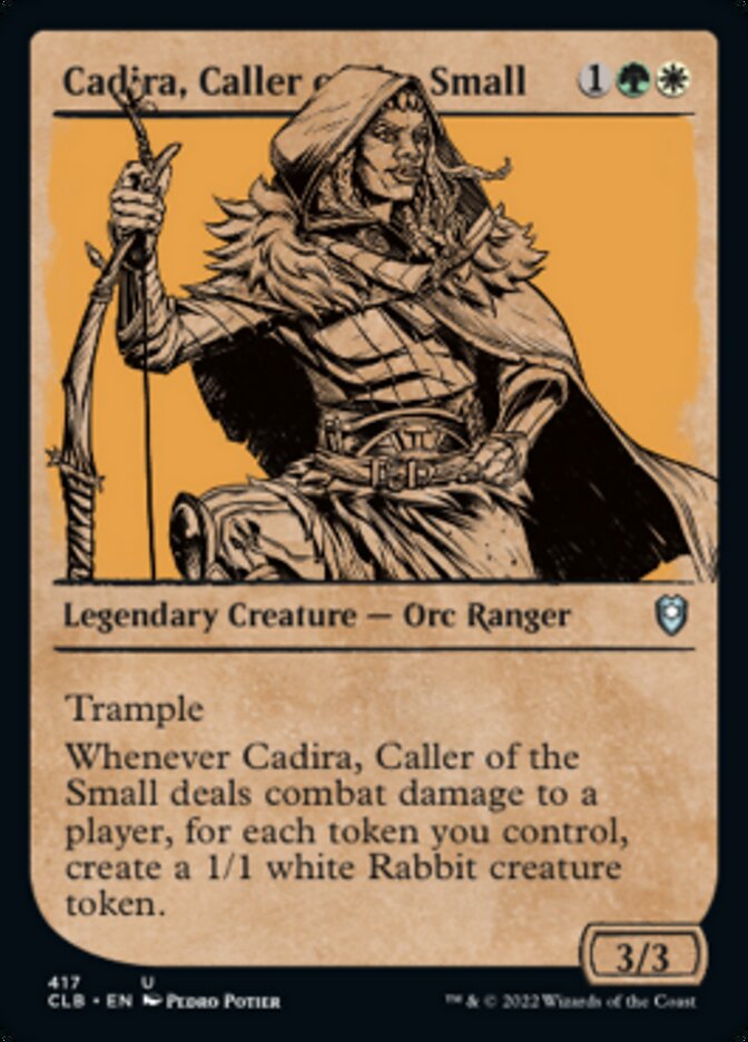 Cadira, Caller of the Small (Showcase) [Commander Legends: Battle for Baldur's Gate] | Gate City Games LLC