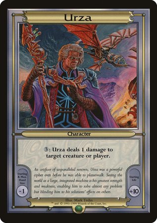 Urza (Oversize) [Vanguard Series] | Gate City Games LLC