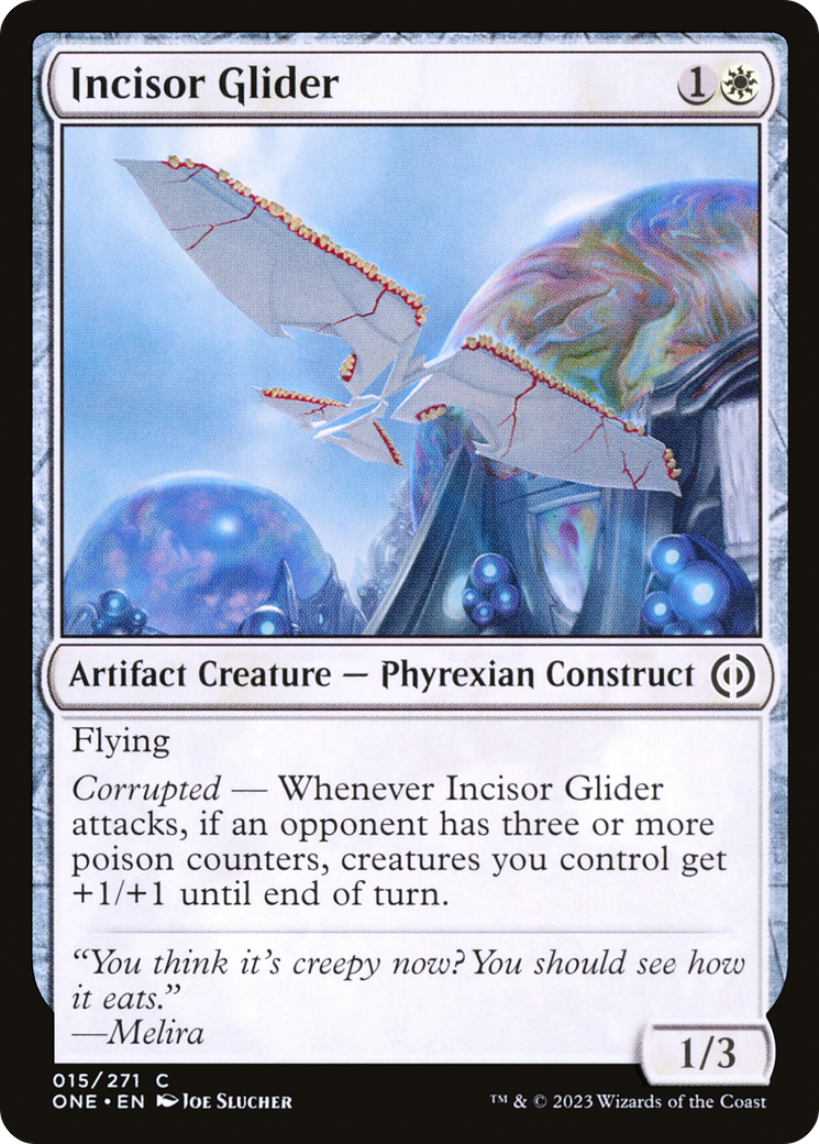 Incisor Glider [Phyrexia: All Will Be One] | Gate City Games LLC