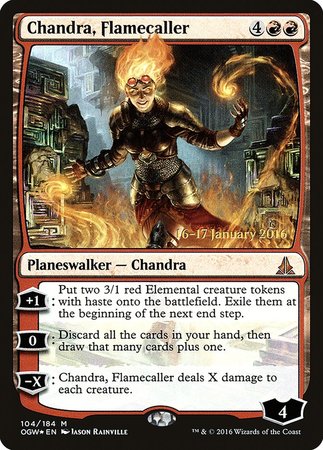 Chandra, Flamecaller [Oath of the Gatewatch Promos] | Gate City Games LLC