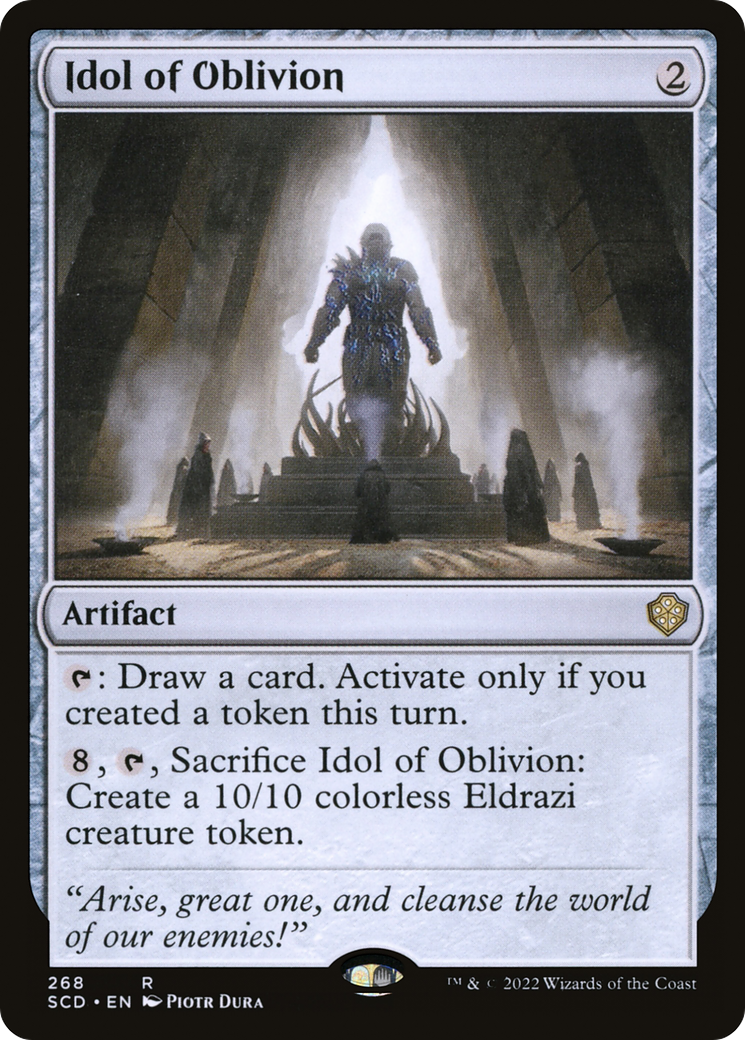 Idol of Oblivion [Starter Commander Decks] | Gate City Games LLC