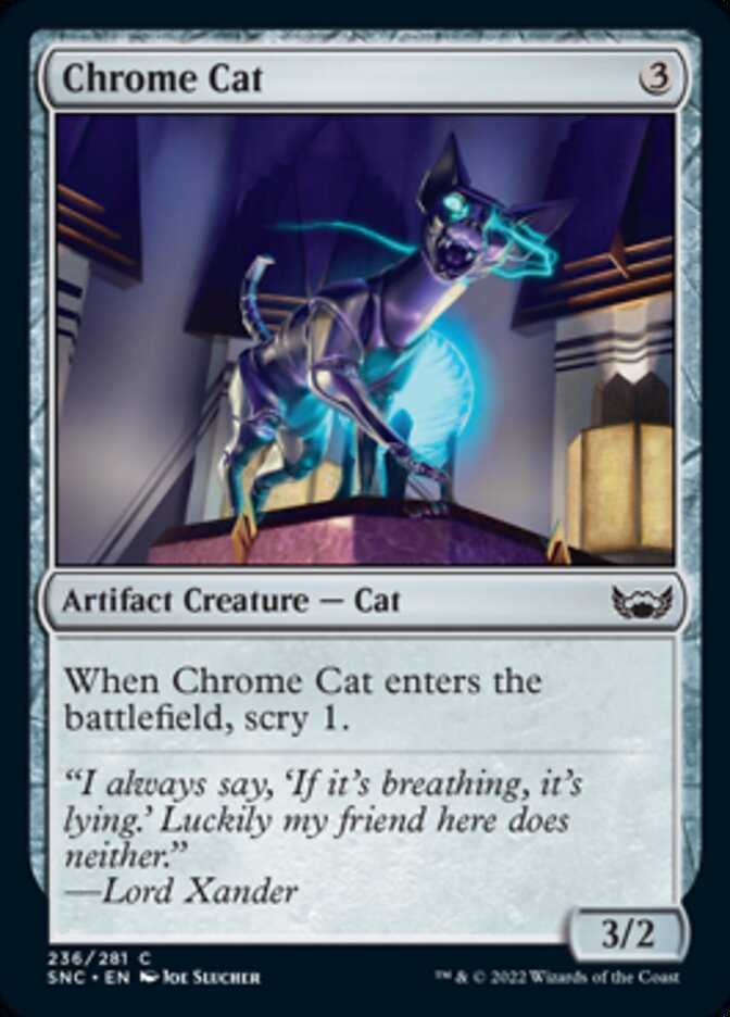 Chrome Cat [Streets of New Capenna] | Gate City Games LLC